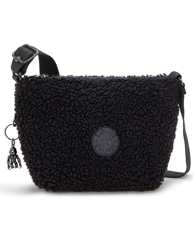 KIPLING Small Crossbody Female Black Fuzz Ayna I4894-5PF