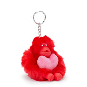 KIPLING Collector monkey Female Red Valentine M Valentine Monkey I5105-3TV