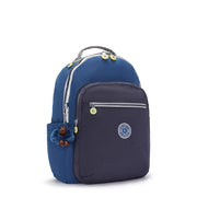 KIPLING Large Backpack Unisex Fantasy Blue Bl Seoul  -  I5140-8FB