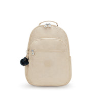 KIPLING Large Backpack Unisex Back To Beige Seoul I5210-26V