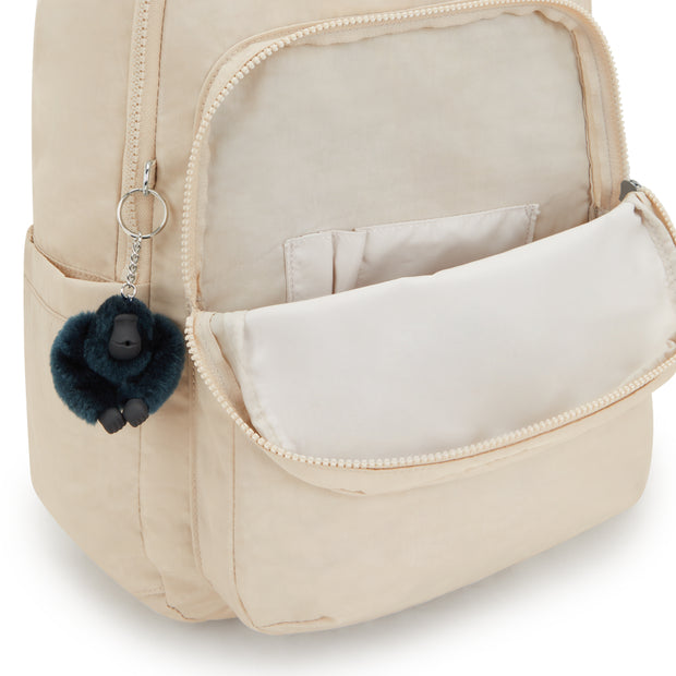 KIPLING Large Backpack Unisex Back To Beige Seoul I5210-26V