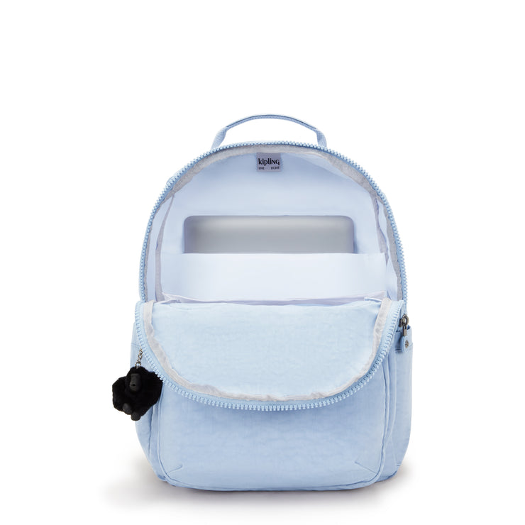 KIPLING Large backpack Female Cloudy Sky Blue Seoul I5210-2DS