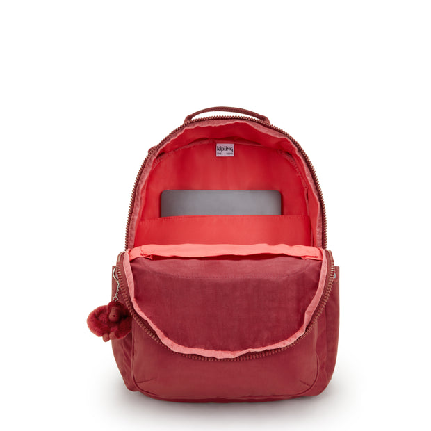 KIPLING Large Backpack Unisex Funky Red Seoul I5210-4SS