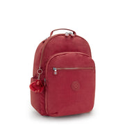 KIPLING Large Backpack Unisex Funky Red Seoul I5210-4SS