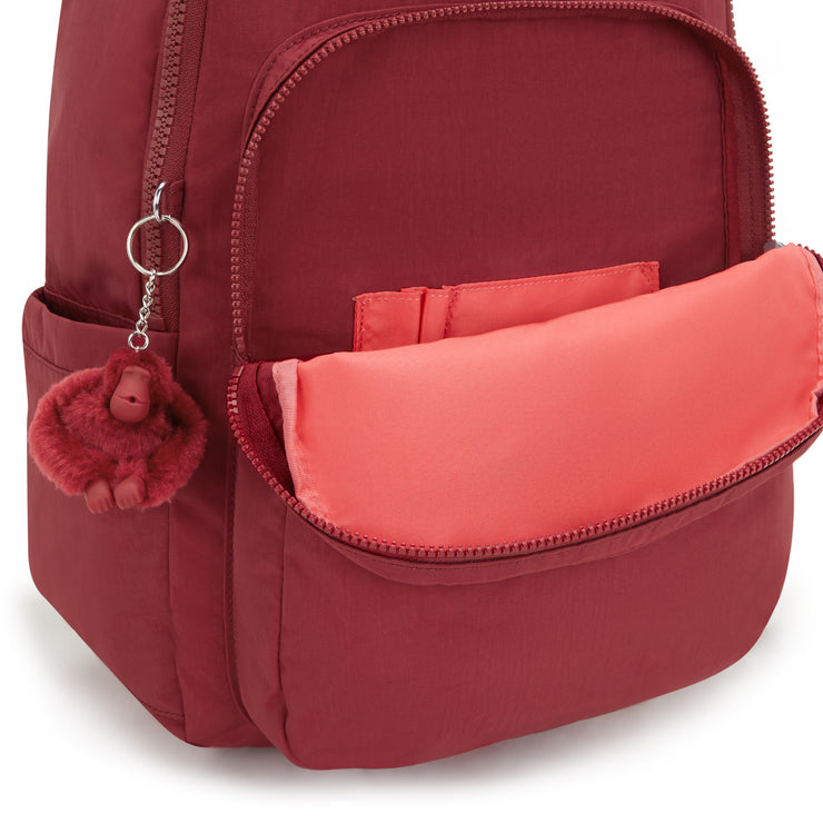 KIPLING Large Backpack Unisex Funky Red Seoul I5210-4SS