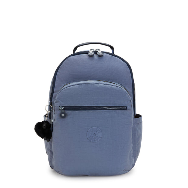 KIPLING Large Backpack Unisex Blue Lover Seoul I5210-56V