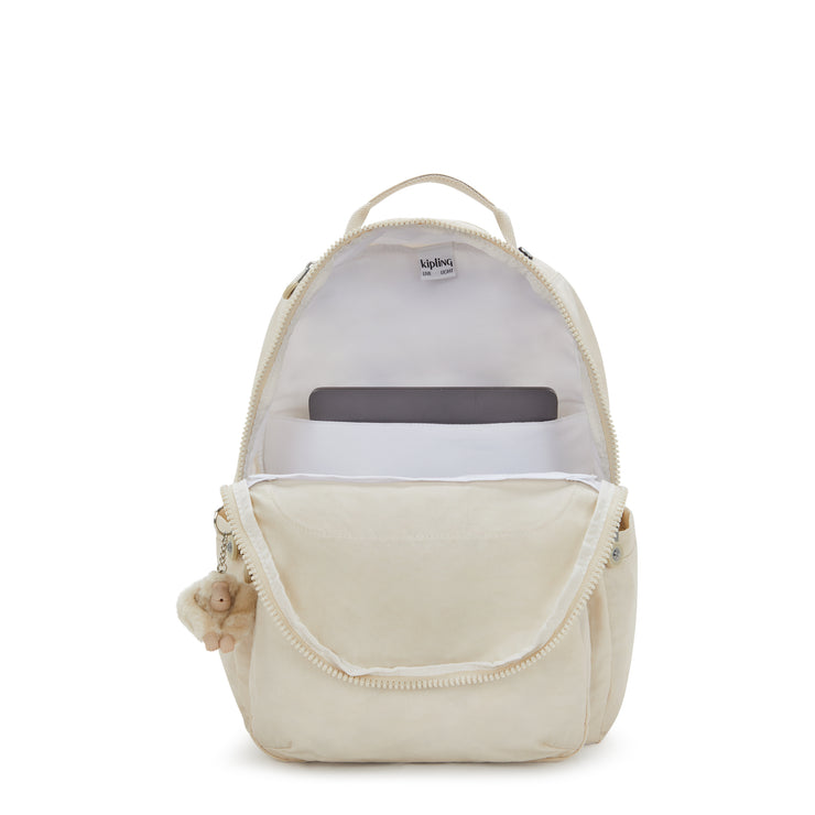 KIPLING Large backpack Female Hideaway Beige Seoul I5210-7JR