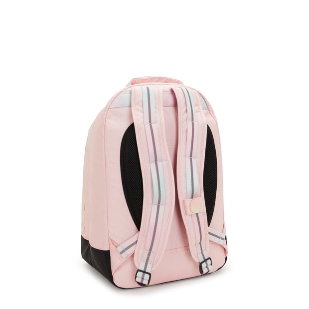 KIPLING Large backpack (with laptop protection) Female Blush Metallic Class Room