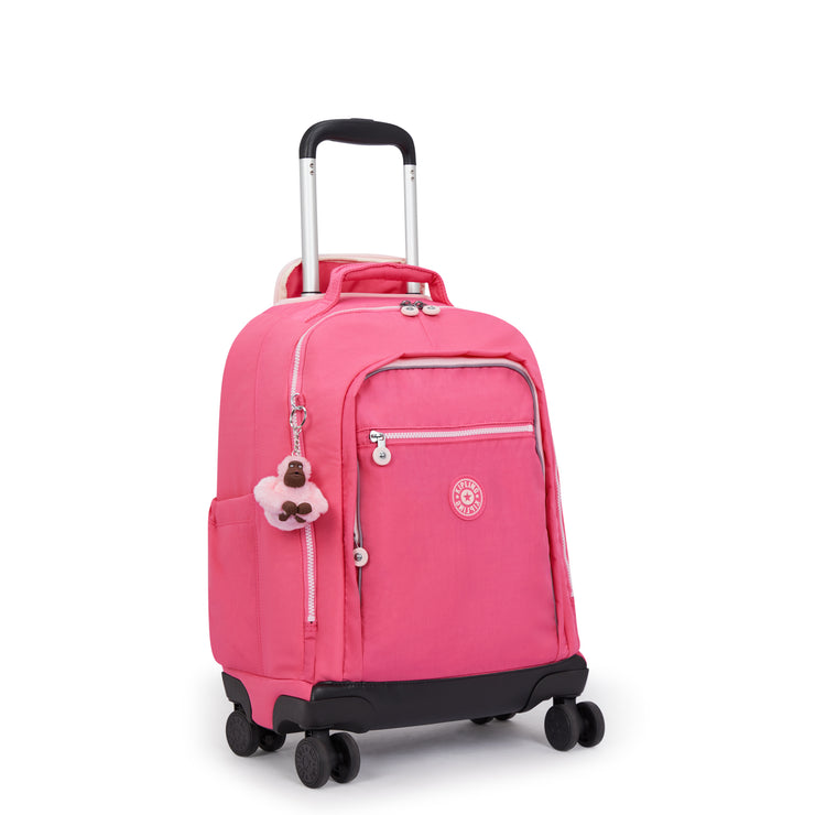 KIPLING Large wheeled backpack (with laptop protection) Female Happy Pink C New Zea  -  I5246-BZ8