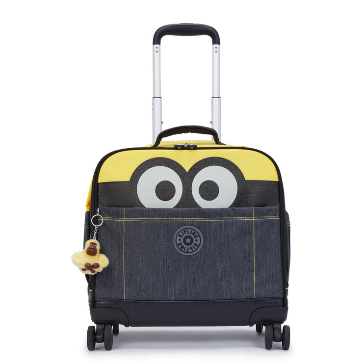 KIPLING Large wheeled bag Unisex Minion Jeans Bl New Storia