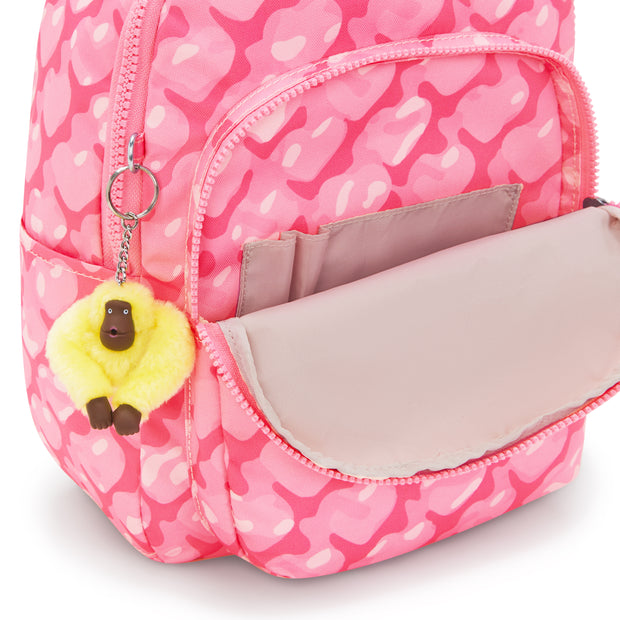 KIPLING Small Backpack (With Laptop Protection) Female Adorable Hearts Seoul S I5357-1NB