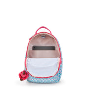 KIPLING Small Backpack (With Laptop Protection) Female Dreamy Geo C Seoul S