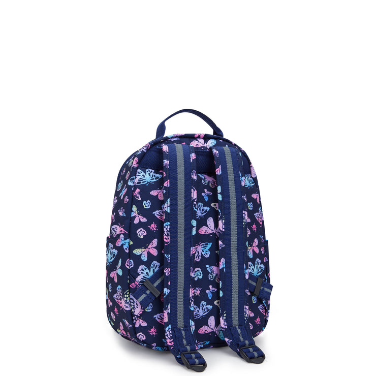KIPLING Small Backpack (With Laptop Protection) Female Butterfly Fun Seoul S