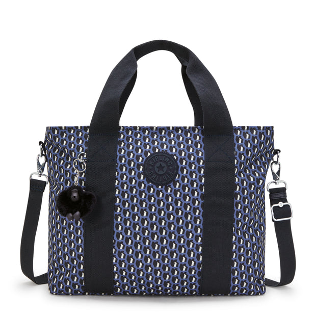 KIPLING Large tote (with removable shoulderstrap) Female 3D K Blue Minta L I5379-4JS