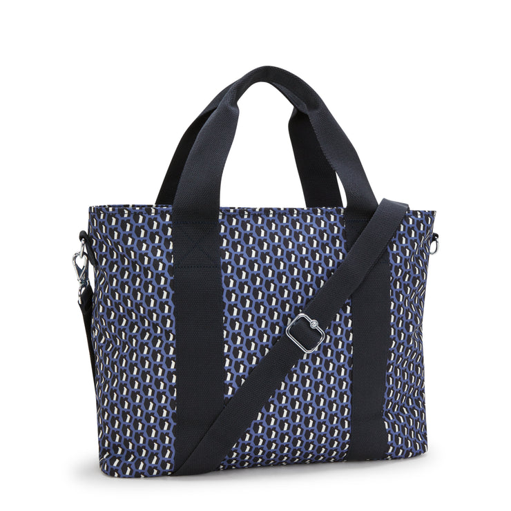 KIPLING Large tote (with removable shoulderstrap) Female 3D K Blue Minta L I5379-4JS