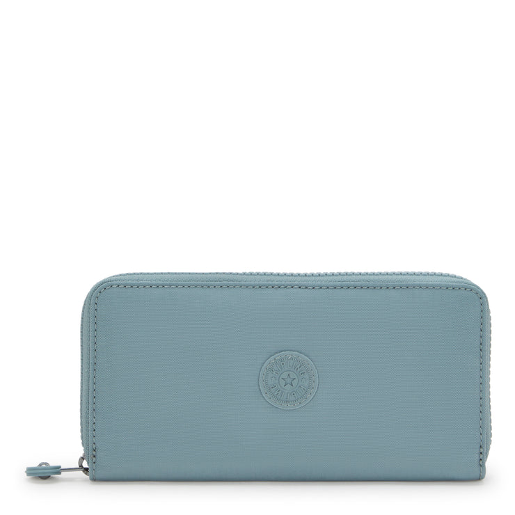 KIPLING Large wallet Female Relaxed Grey Money World I5411-3NL