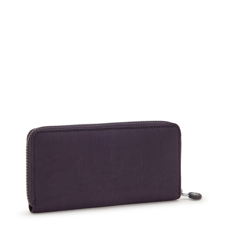 KIPLING Large wallet Female Ultimate Plum Money World I5411-67U