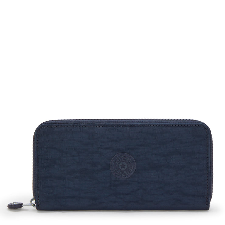 KIPLING Large wallet Female Blue Bleu 2 Money World I5411-96V