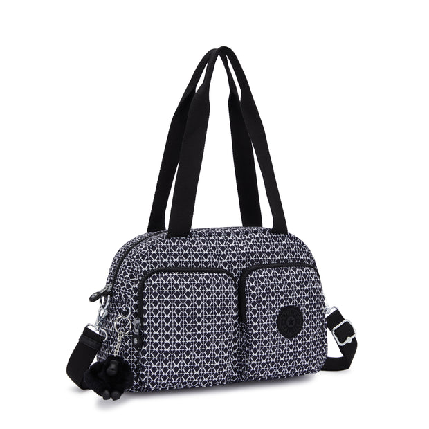 KIPLING Medium shoulderbag (with removable shoulderstrap) Female Signature Print Cool Defea  -  I5479-DD2