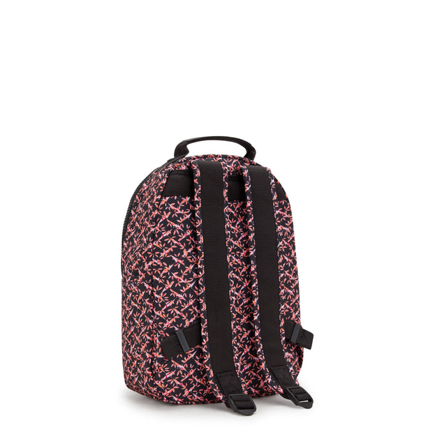 KIPLING Small Backpack (With Laptop Protection) Female Dancing Bouquet Seoul S I5611-46X