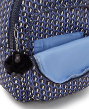 KIPLING Small Backpack (With Laptop Protection) Female 3D K Blue Seoul S I5611-4JS