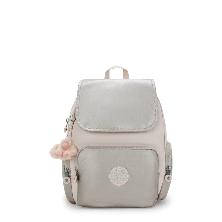 KIPLING Small backpack Female Pink Shine Bl City Zip S I5634-3EL