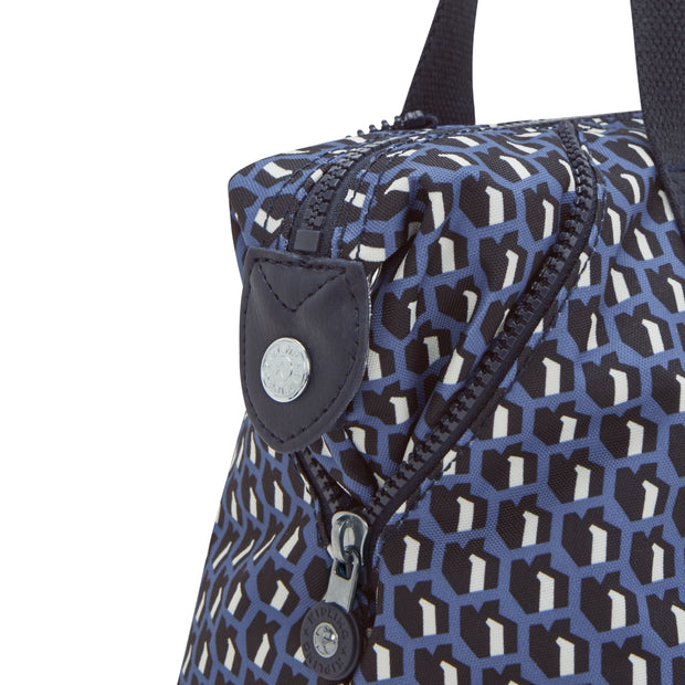 KIPLING Small handbag (with removable shoulderstrap) Female 3D K Blue Art Mini I5656-4JS