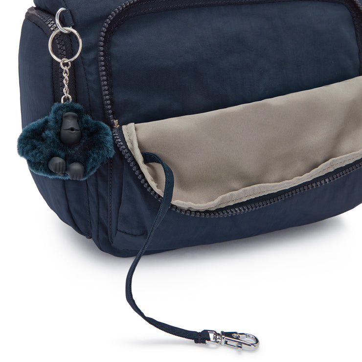 KIPLING Large Crossbody Bag with Adjustable Straps Female Blue Bleu 2 Gabb  -  I5740-96V