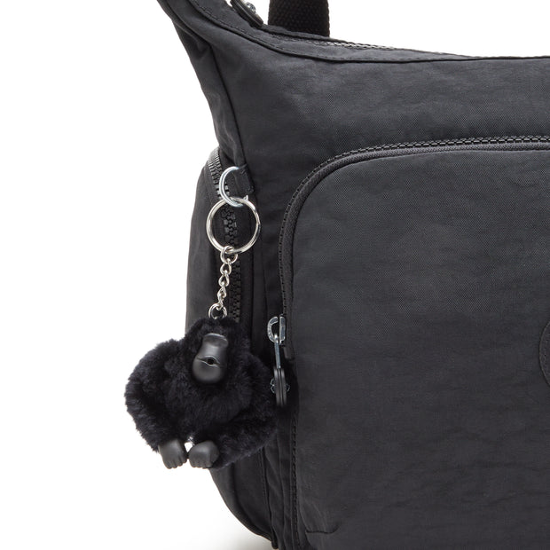 KIPLING Large Crossbody Bag with Adjustable Straps Female Black Noir Gabb  -  I5740-P39