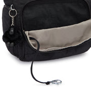 KIPLING Large Crossbody Bag with Adjustable Straps Female Black Noir Gabb  -  I5740-P39