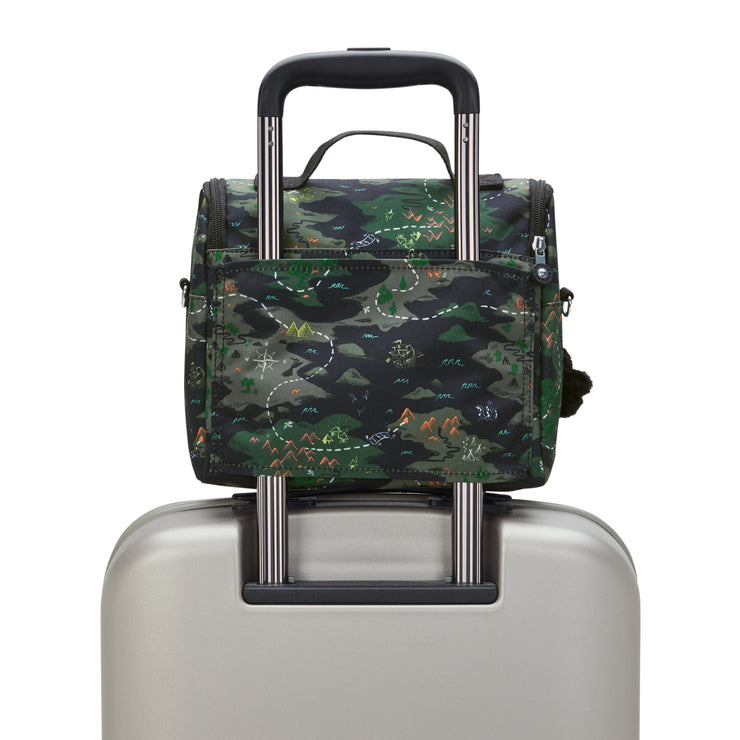 KIPLING Large lunchbox (with trolley sleeve) Unisex Camo Treasure New Kichirou I5749-3PB