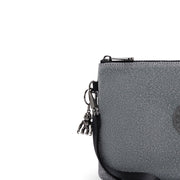 KIPLING Large Flat Pouch (with wristlet) Female Going Out Silv Fancy I5780-0MS