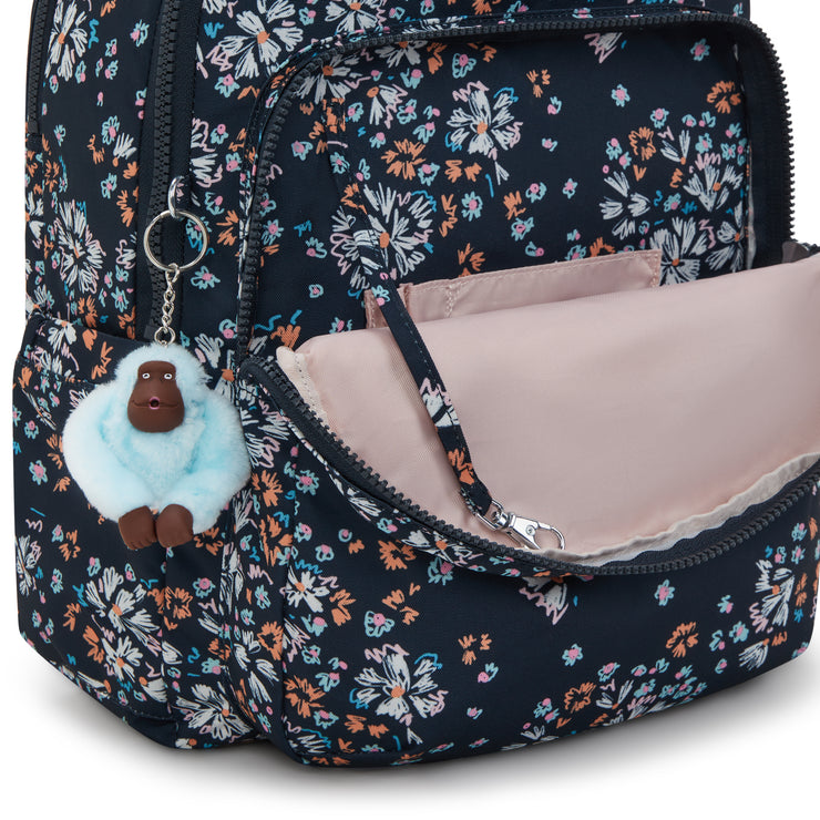 KIPLING Large backpack (with laptop compartment) Female Flower Field Seoul Lap I5816-5GB