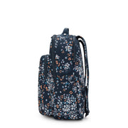 KIPLING Large backpack (with laptop compartment) Female Flower Field Seoul Lap I5816-5GB