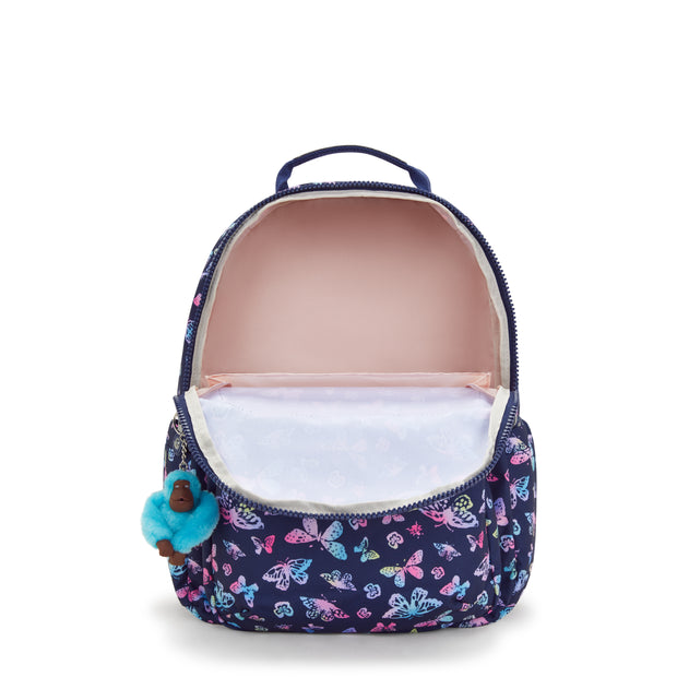 KIPLING Large backpack (with laptop compartment) Female Butterfly Fun Seoul Lap  -  I5816-F5K