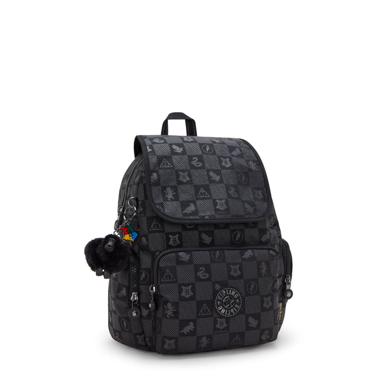 Kipling small black backpack sale