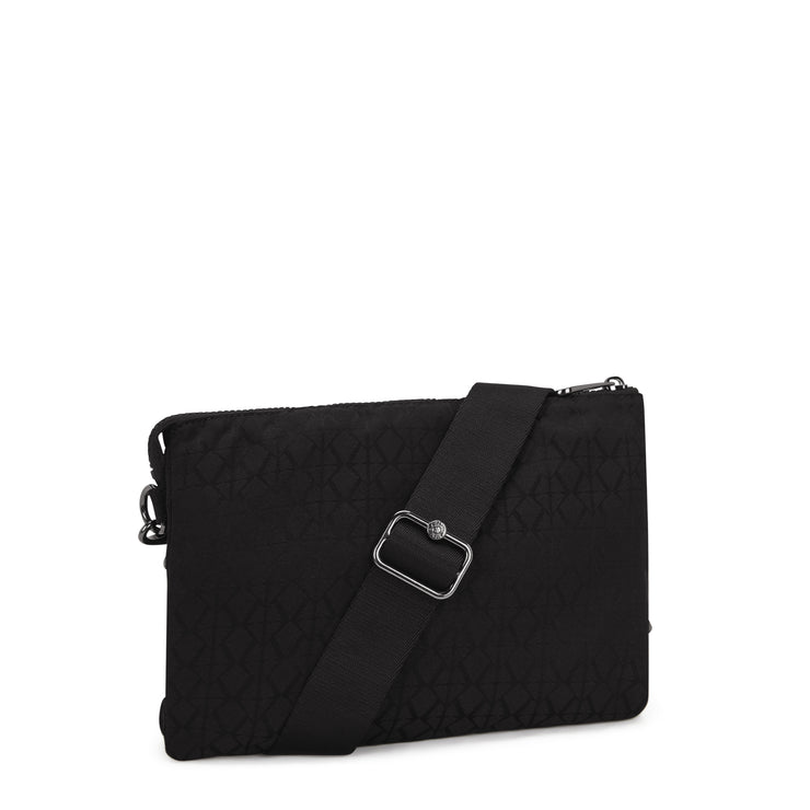 KIPLING Medium crossbody (with removable shoulderstrap) Female Black Sign Jq Riri L I5954-Y12