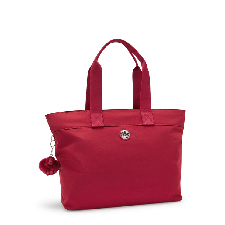 KIPLING Large Tote Female Red Red Wine Colissa Up I5998-6SE