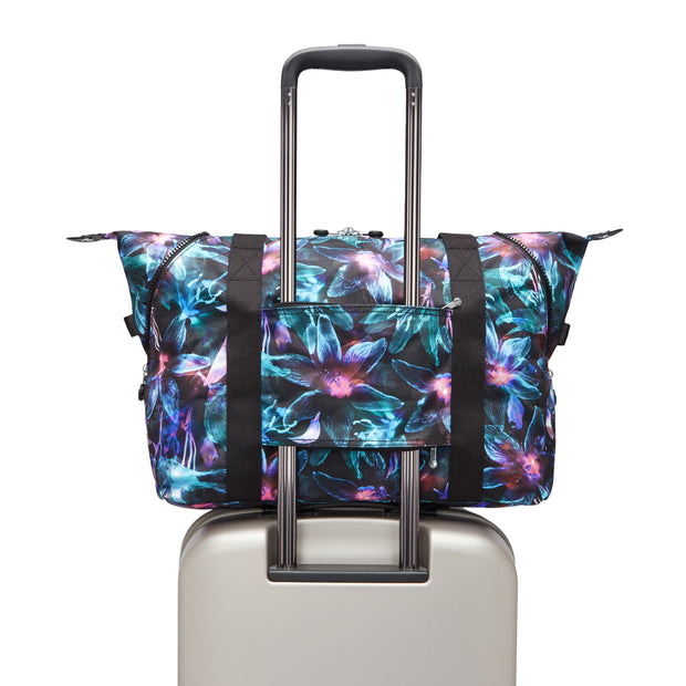 KIPLING Large Tote Female Spectral Orchid Art M I6004-7DP