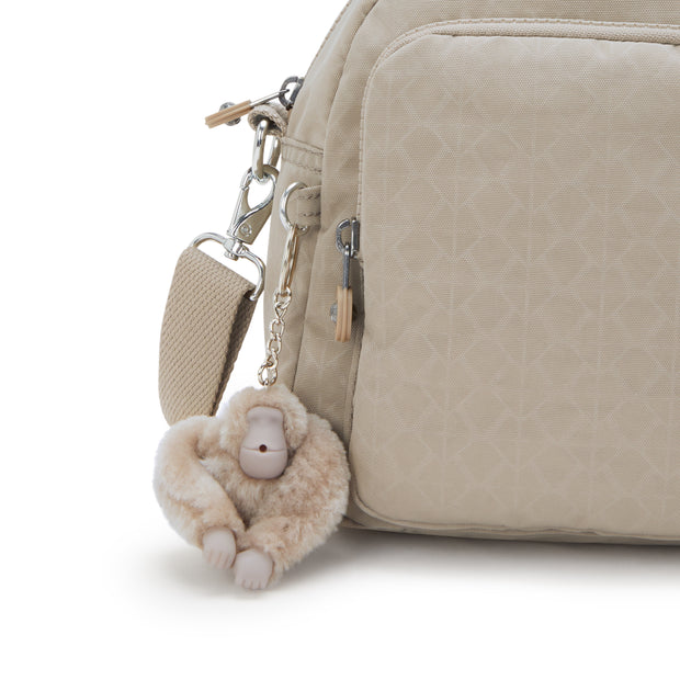 KIPLING Medium shoulderbag (with removable shoulderstrap) Female Signature Beige Embossed Cool Defea I6017-96A