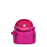 KIPLING Small backpack Female Glowing Fuchsia City Zip Mini I6046-3KU