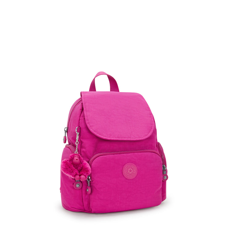 KIPLING Small backpack Female Glowing Fuchsia City Zip Mini I6046-3KU