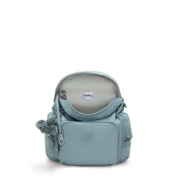 KIPLING Small backpack Female Relaxed Grey City Zip Mini I6046-3NL