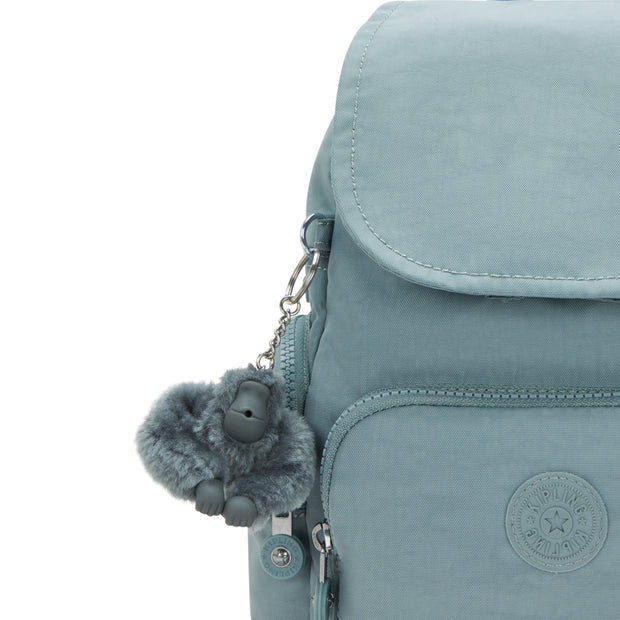 KIPLING Small backpack Female Relaxed Grey City Zip Mini I6046-3NL