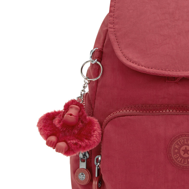 KIPLING Small backpack Female Funky Red City Zip Mini I6046-4SS