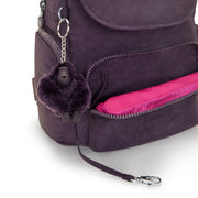 KIPLING Small backpack Female Ultimate Plum City Zip Mini I6046-67U