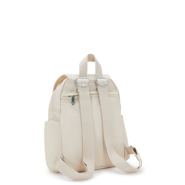 KIPLING Small backpack Female Hideaway Beige City Zip Mini I6046-7JR