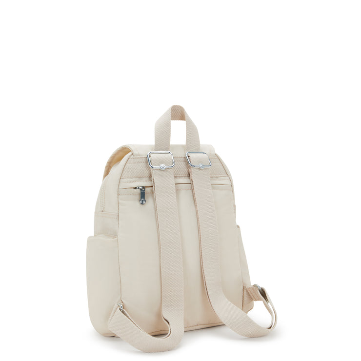 KIPLING Small backpack Female Hideaway Beige City Zip Mini I6046-7JR