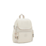 KIPLING Small backpack Female Hideaway Beige City Zip Mini I6046-7JR