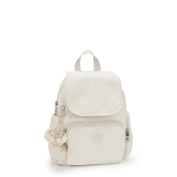 KIPLING Small backpack Female Hideaway Beige City Zip Mini I6046-7JR